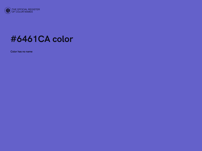 #6461CA color image