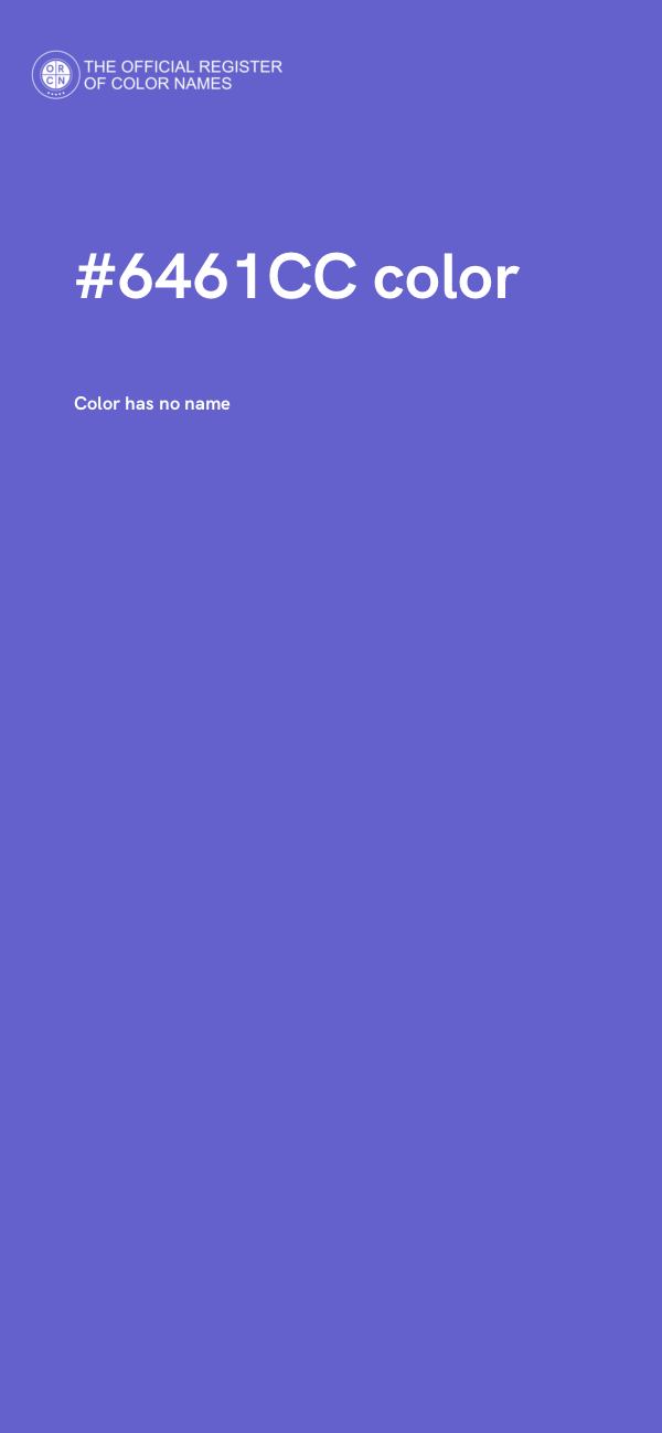 #6461CC color image