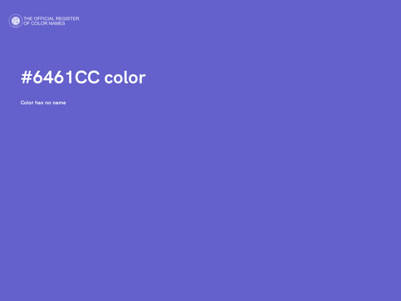 #6461CC color image