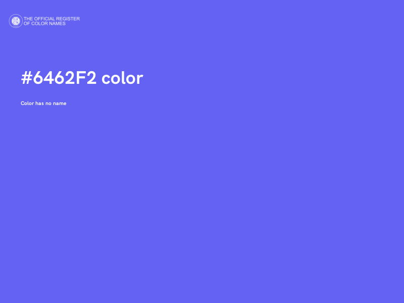 #6462F2 color image