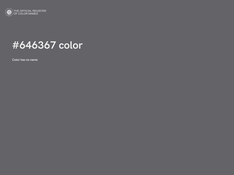 #646367 color image