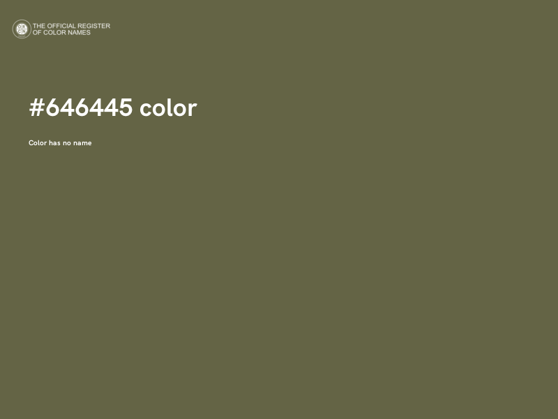 #646445 color image