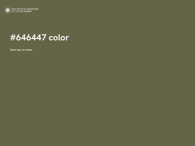 #646447 color image