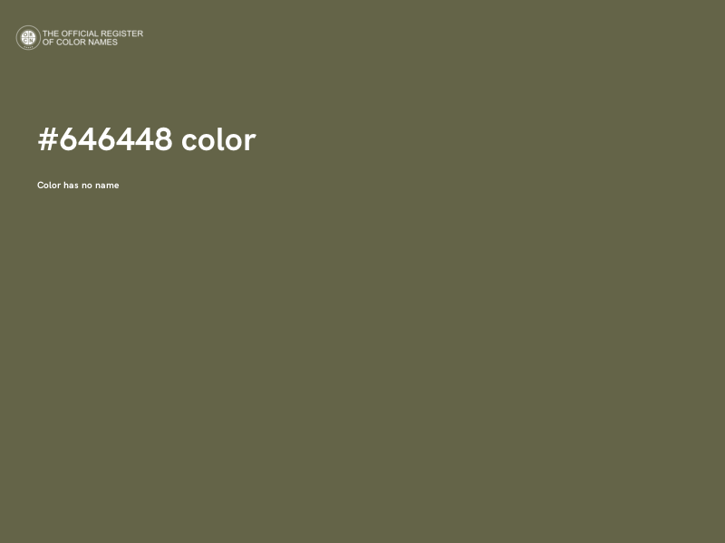 #646448 color image