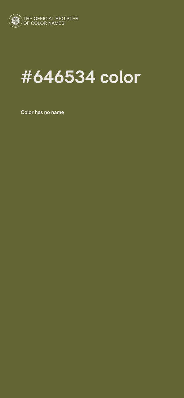#646534 color image