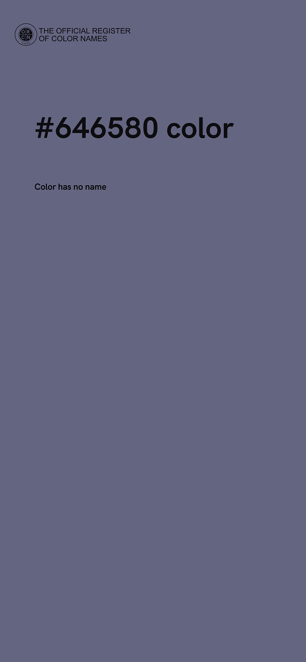 #646580 color image