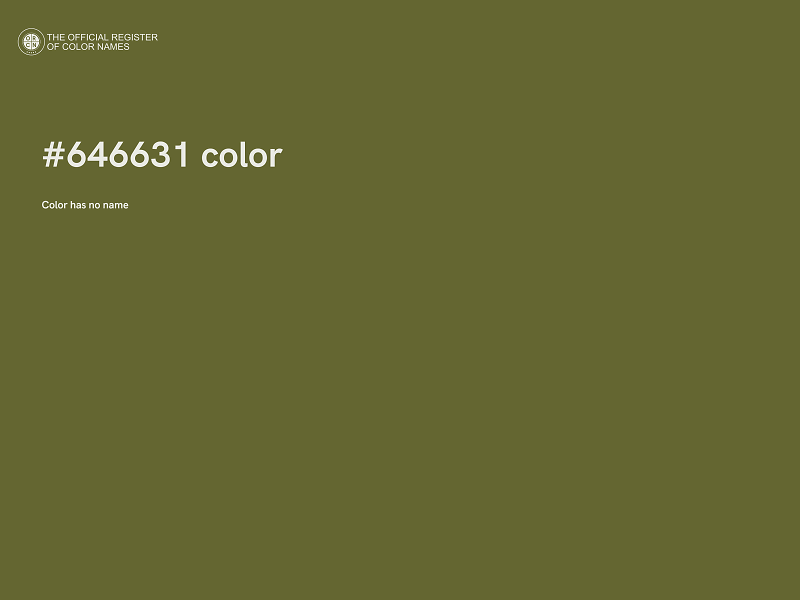 #646631 color image