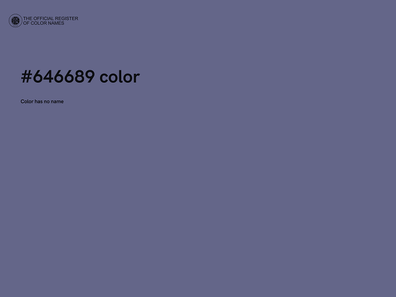 #646689 color image