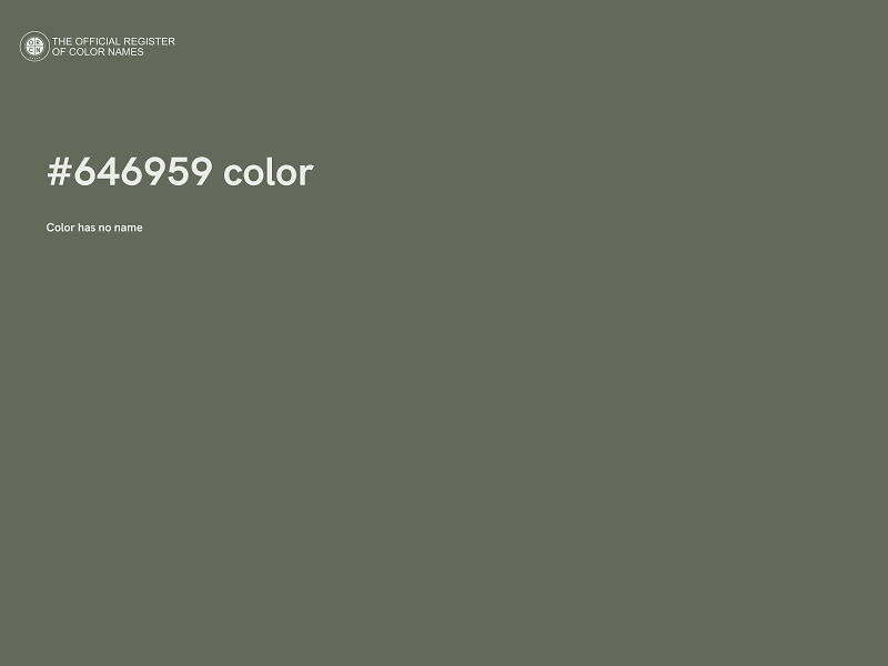 #646959 color image