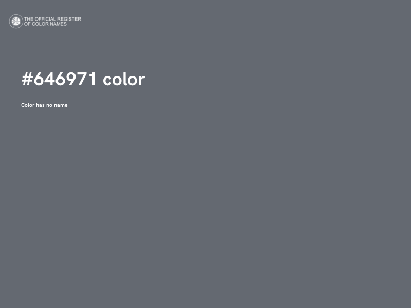 #646971 color image