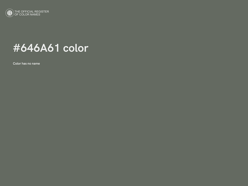 #646A61 color image