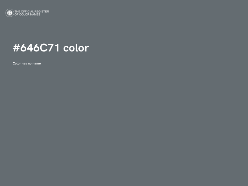 #646C71 color image