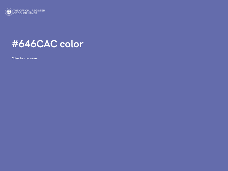 #646CAC color image