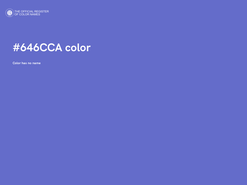 #646CCA color image