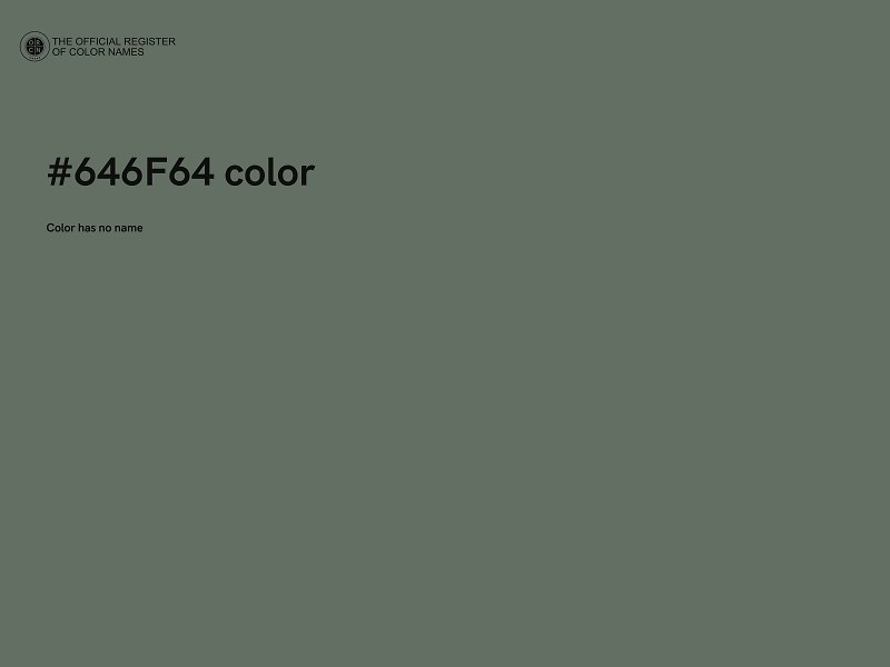 #646F64 color image