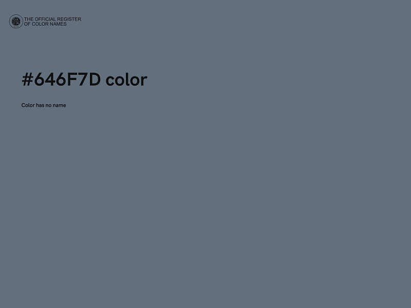 #646F7D color image