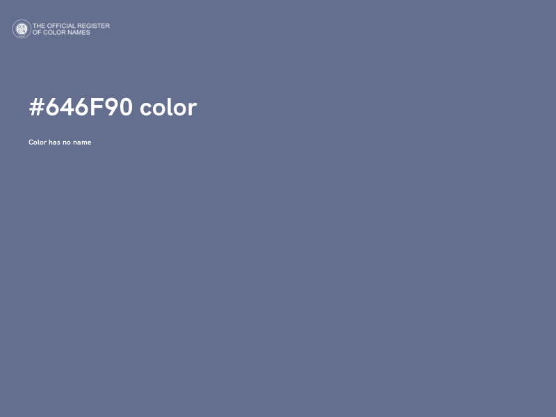 #646F90 color image