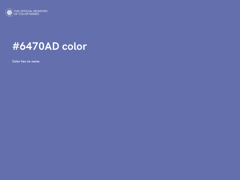 #6470AD color image