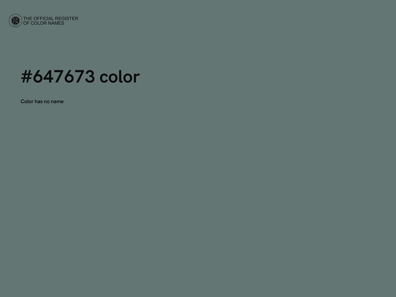 #647673 color image