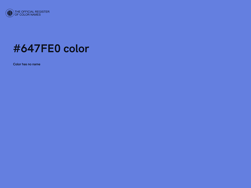 #647FE0 color image