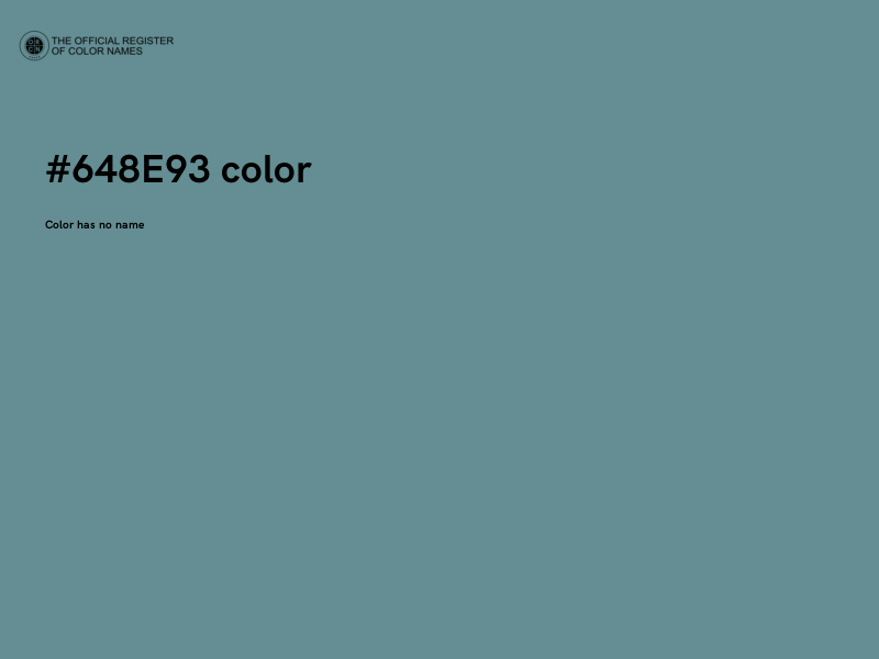 #648E93 color image