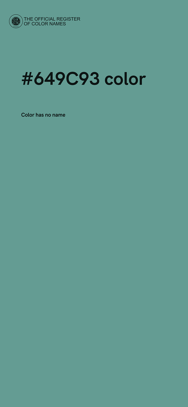 #649C93 color image