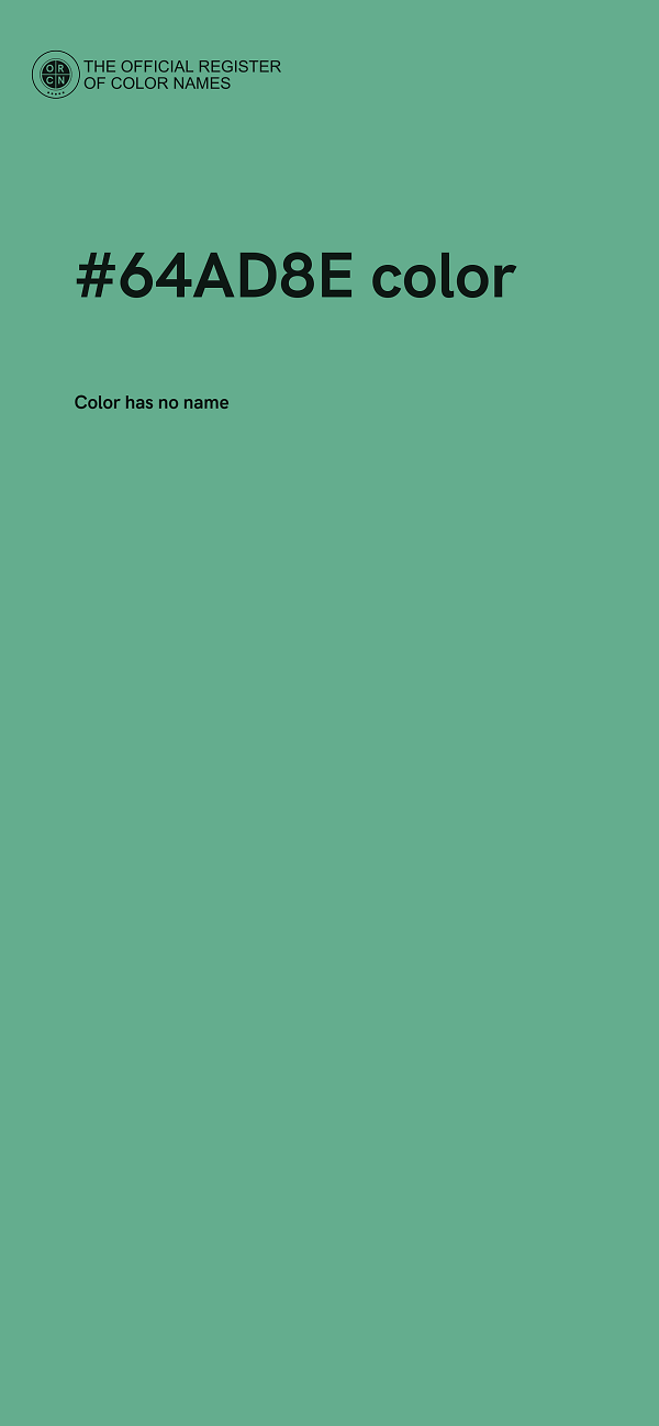 #64AD8E color image