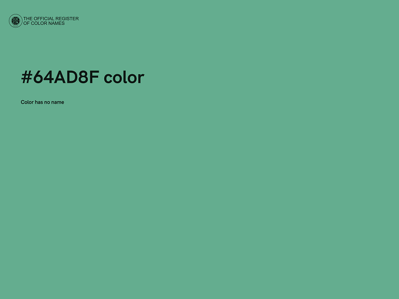 #64AD8F color image