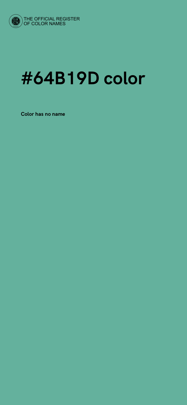 #64B19D color image