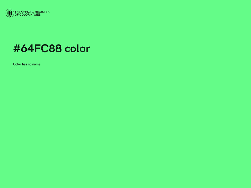 #64FC88 color image