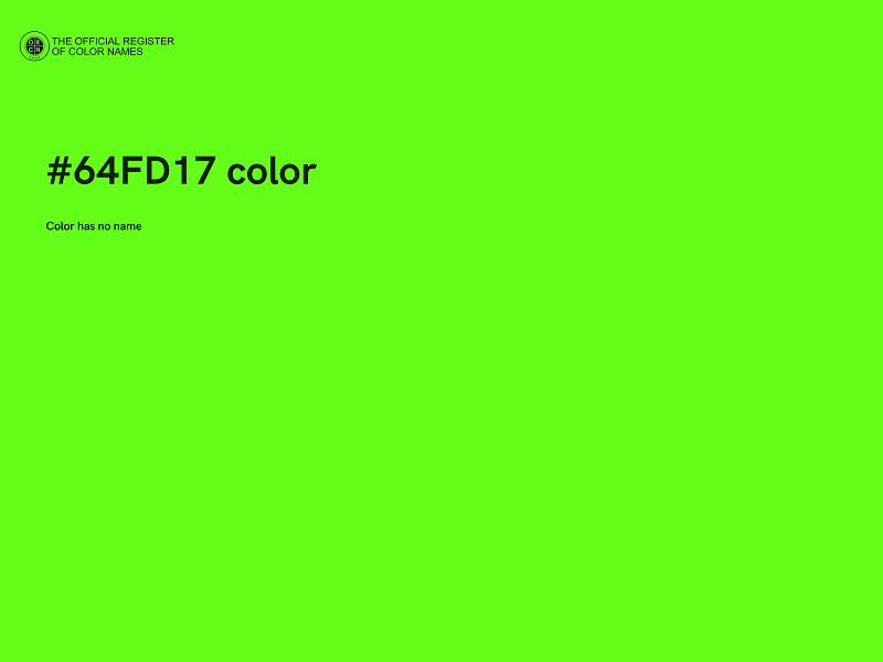 #64FD17 color image