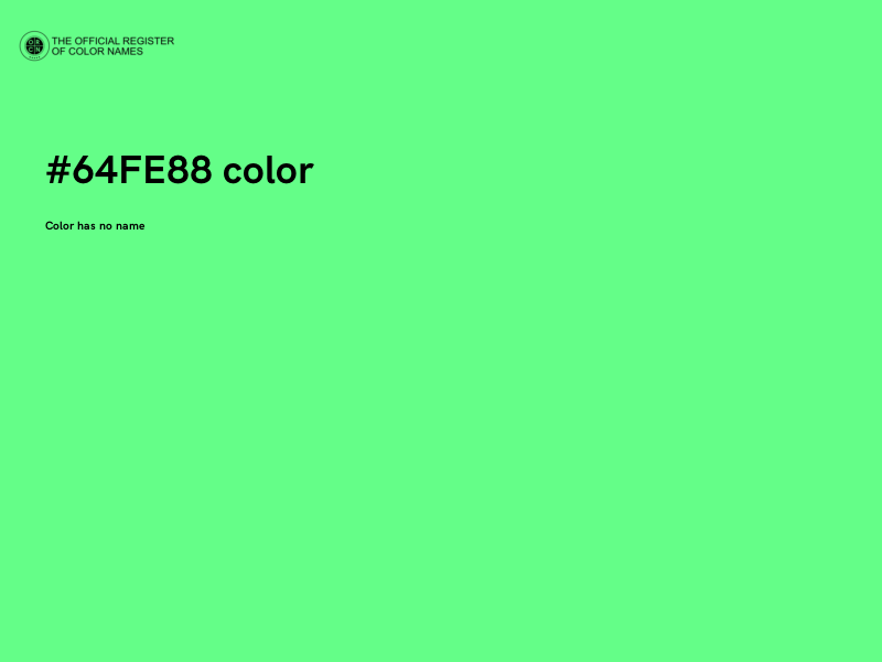 #64FE88 color image