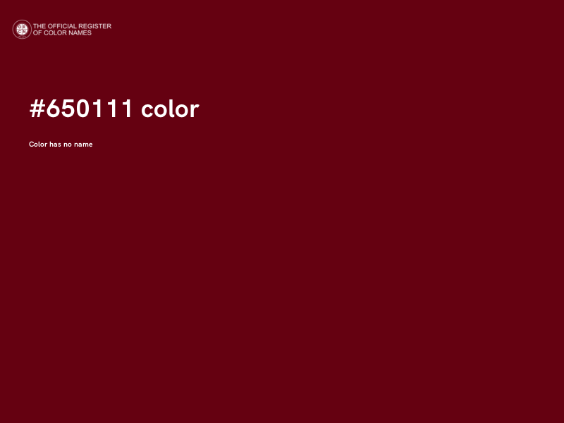 #650111 color image