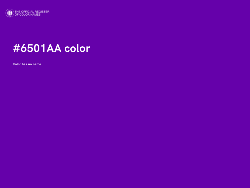 #6501AA color image