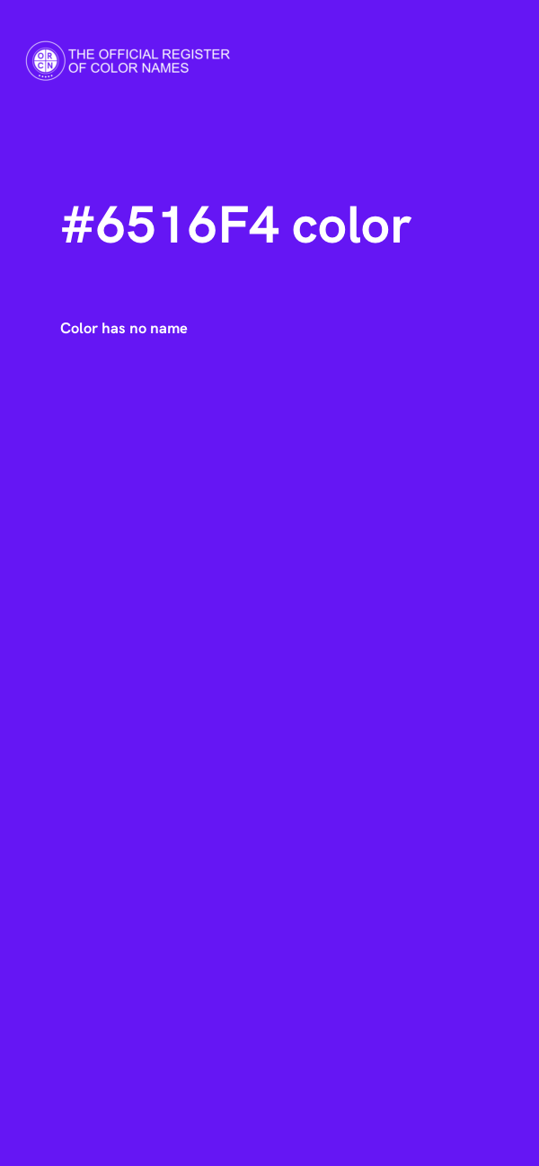 #6516F4 color image