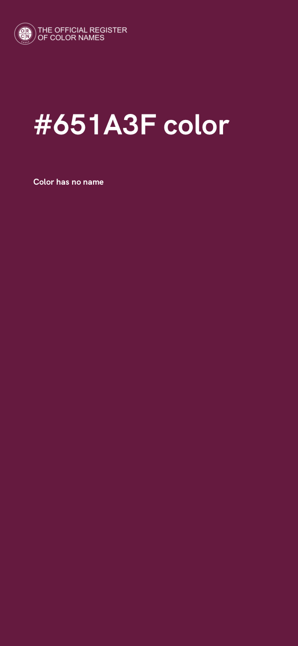 #651A3F color image
