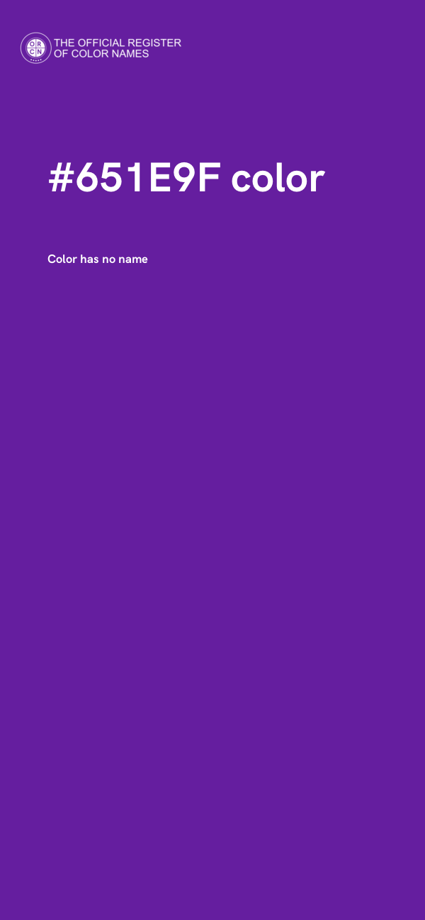 #651E9F color image