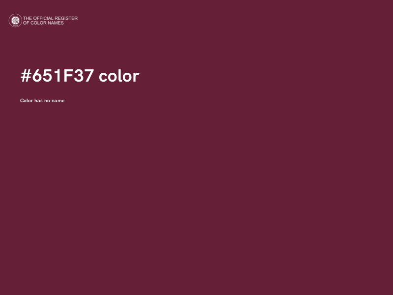 #651F37 color image