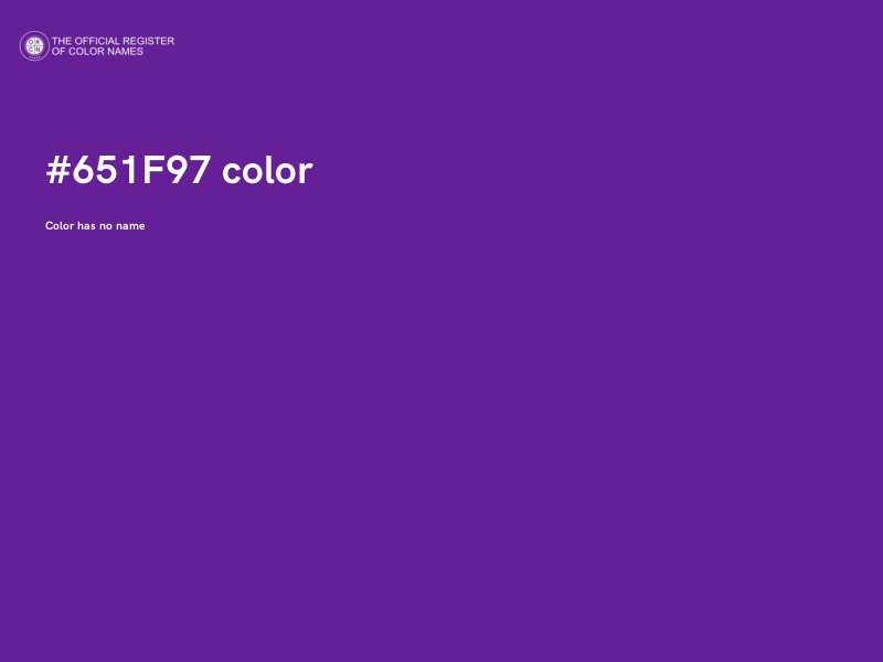#651F97 color image