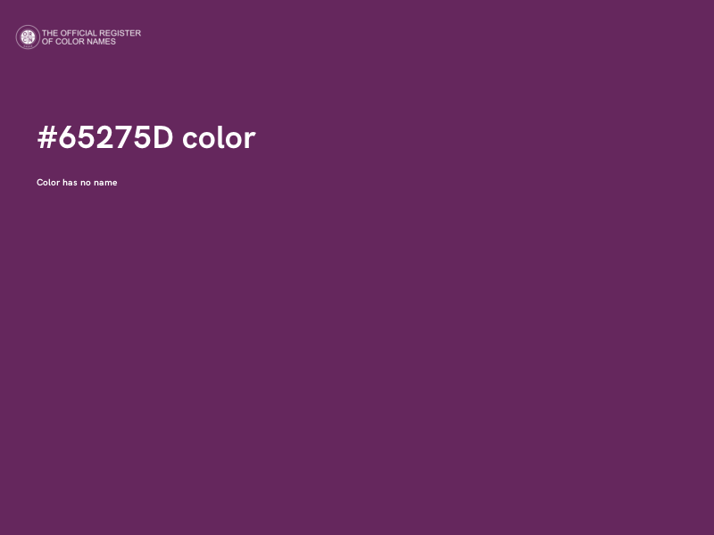 #65275D color image