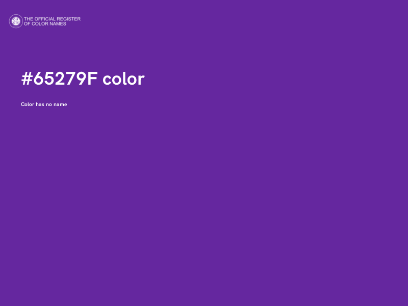 #65279F color image