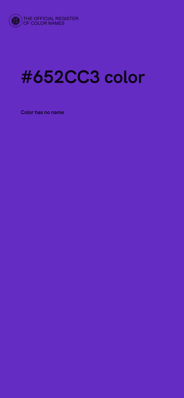 #652CC3 color image