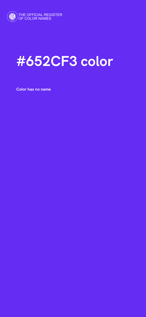 #652CF3 color image