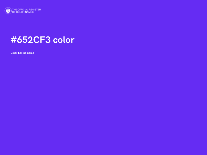 #652CF3 color image