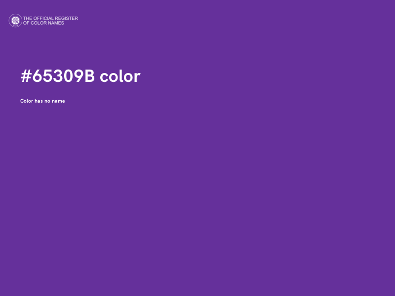 #65309B color image