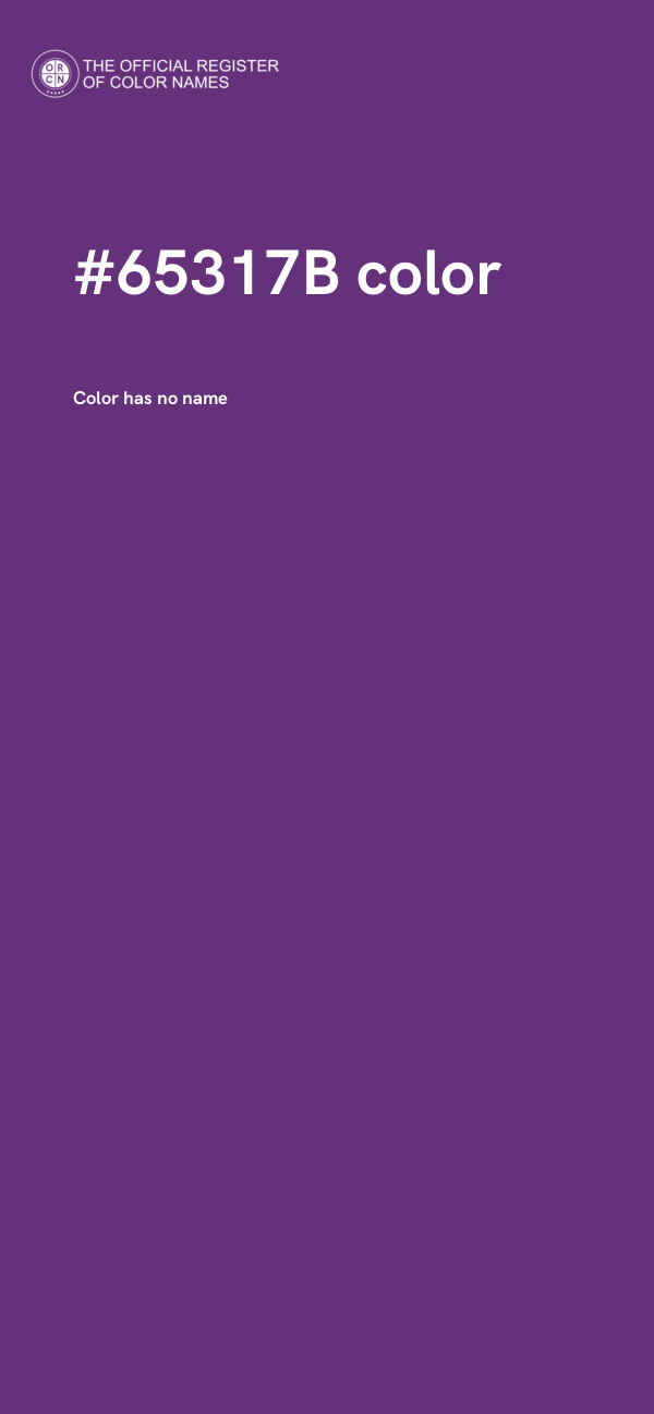 #65317B color image