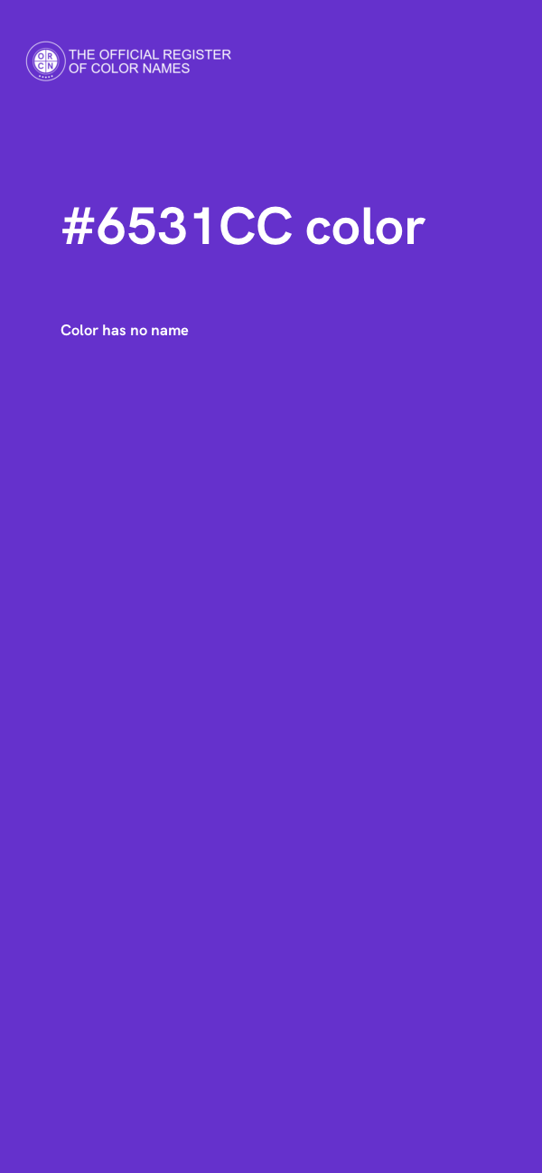 #6531CC color image