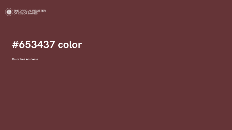 #653437 color image