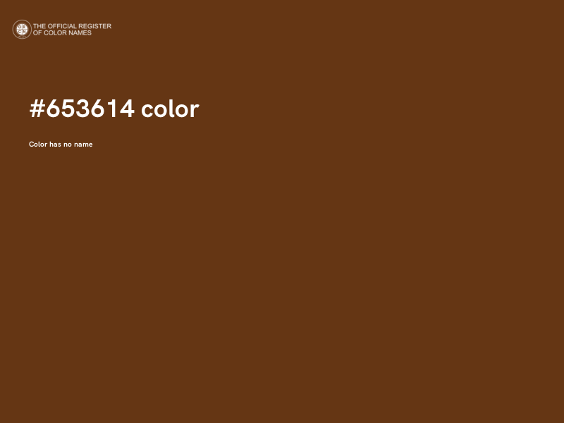 #653614 color image