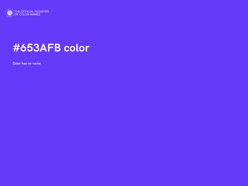 #653AFB color image